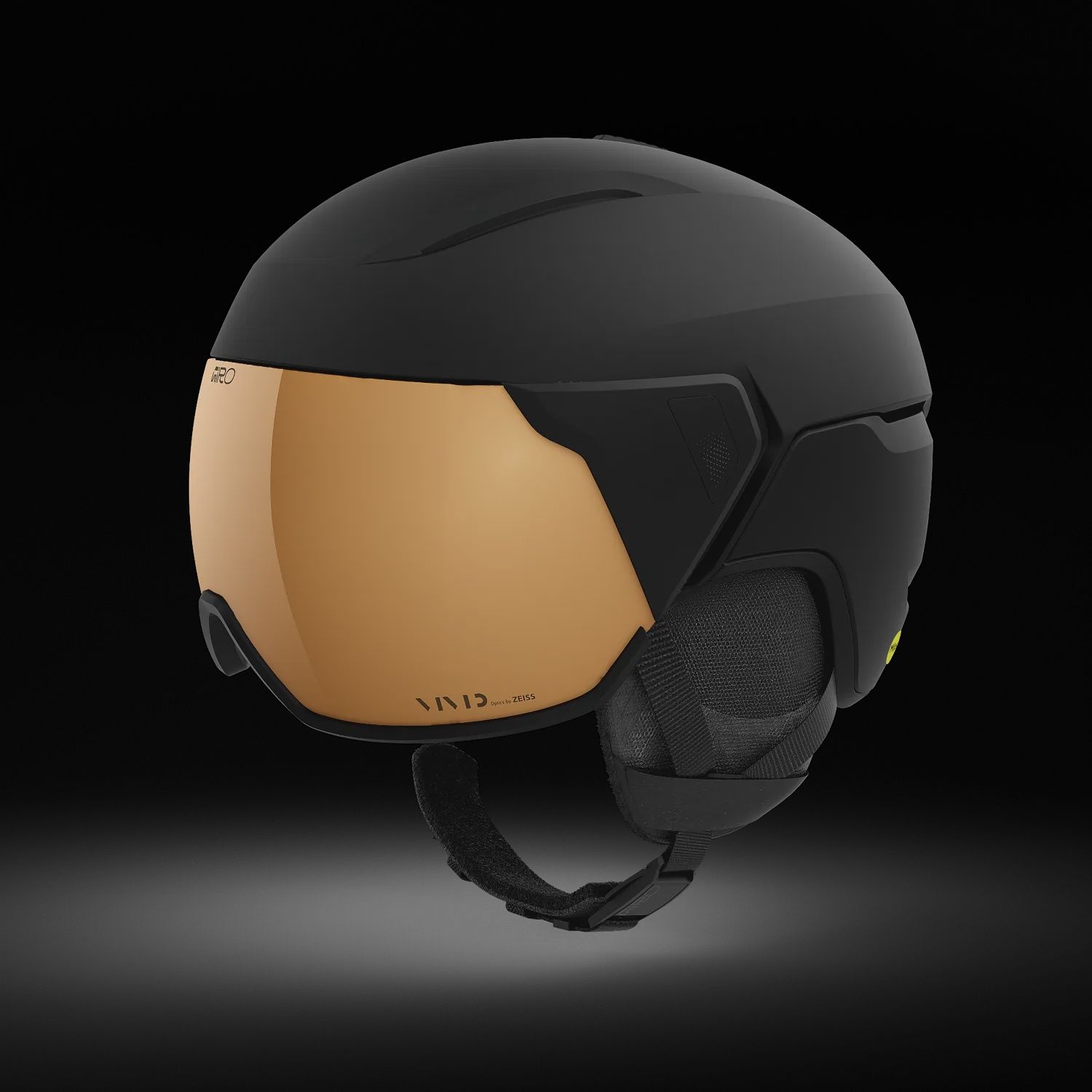 Aria Spherical, Colour: Matte Black, Size: M