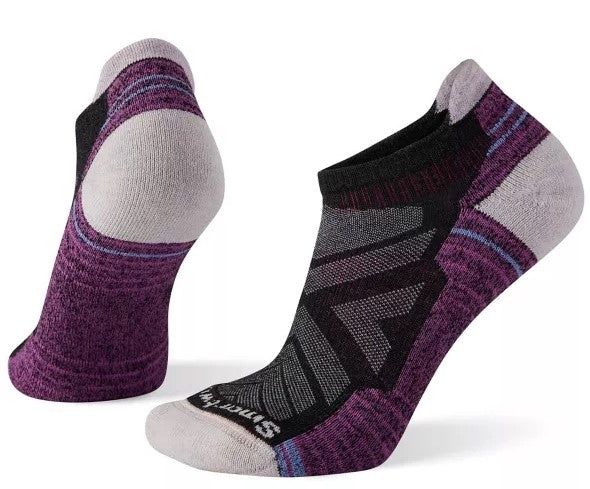 SW001570 W Hike Light Cushion Low Ankle Socks, Color: 003 Charcoal, Size: S