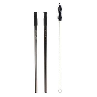 2-Pack Stainless Steel Strawset