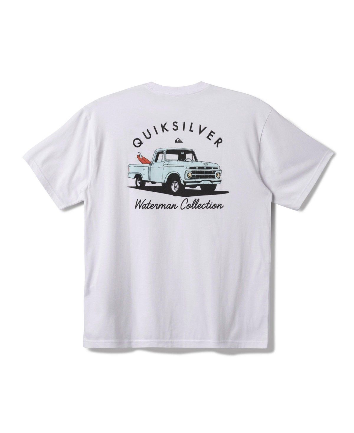 QMM25ST319 Four Wheeler Tee, Color: WHT-White, Size: S
