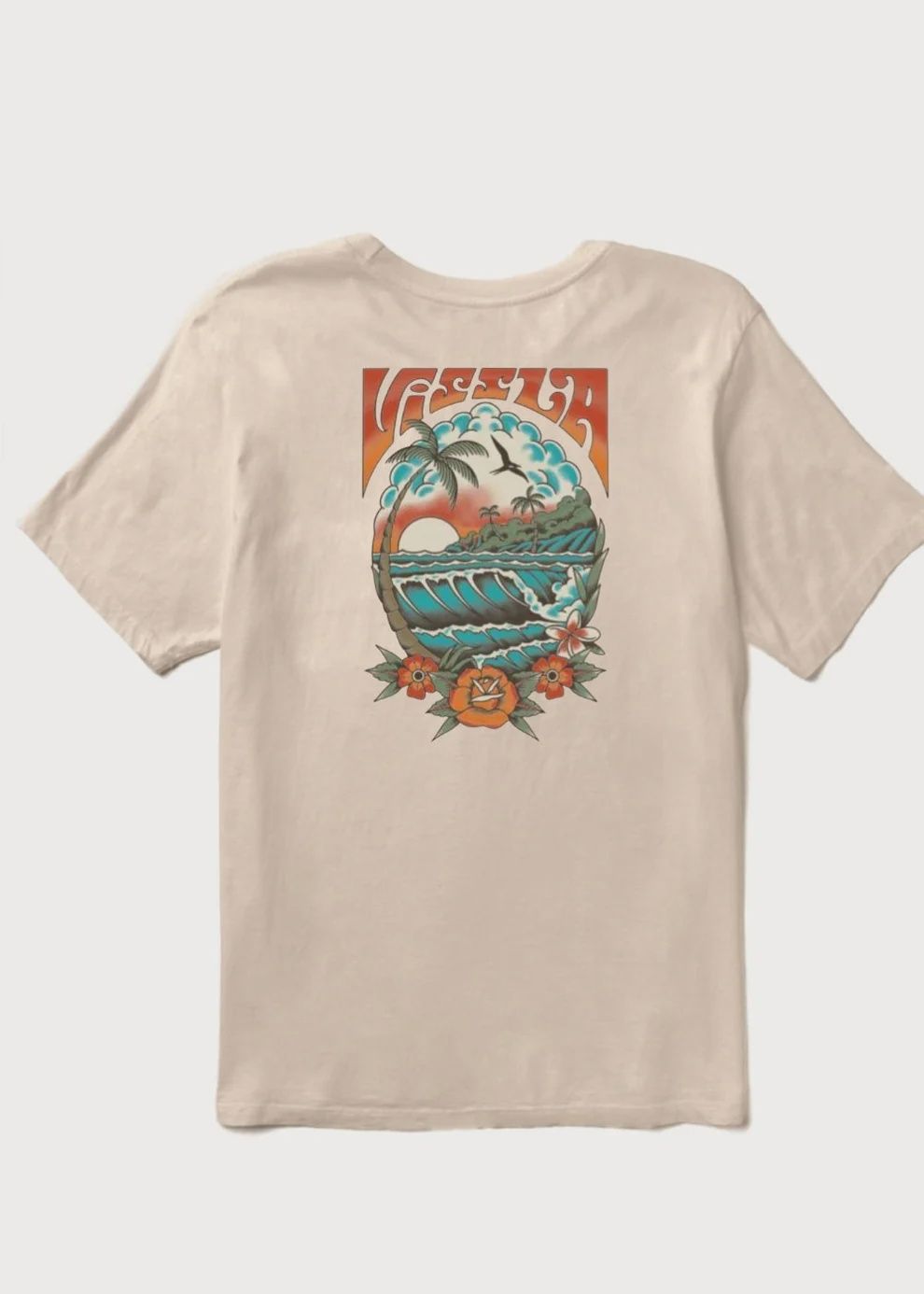 M4227INK Inked Organic Tee, Color: BON, Size: S