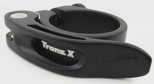 665686 XC-61 Alloy Q-R Seatpost Clamp, Colour: Black, Size: 1-1.25" (31.8)