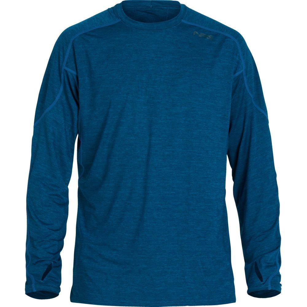 NRS Men's Silkweight Long-Sleeve Shirt, Colour: Poseidon, Size: M