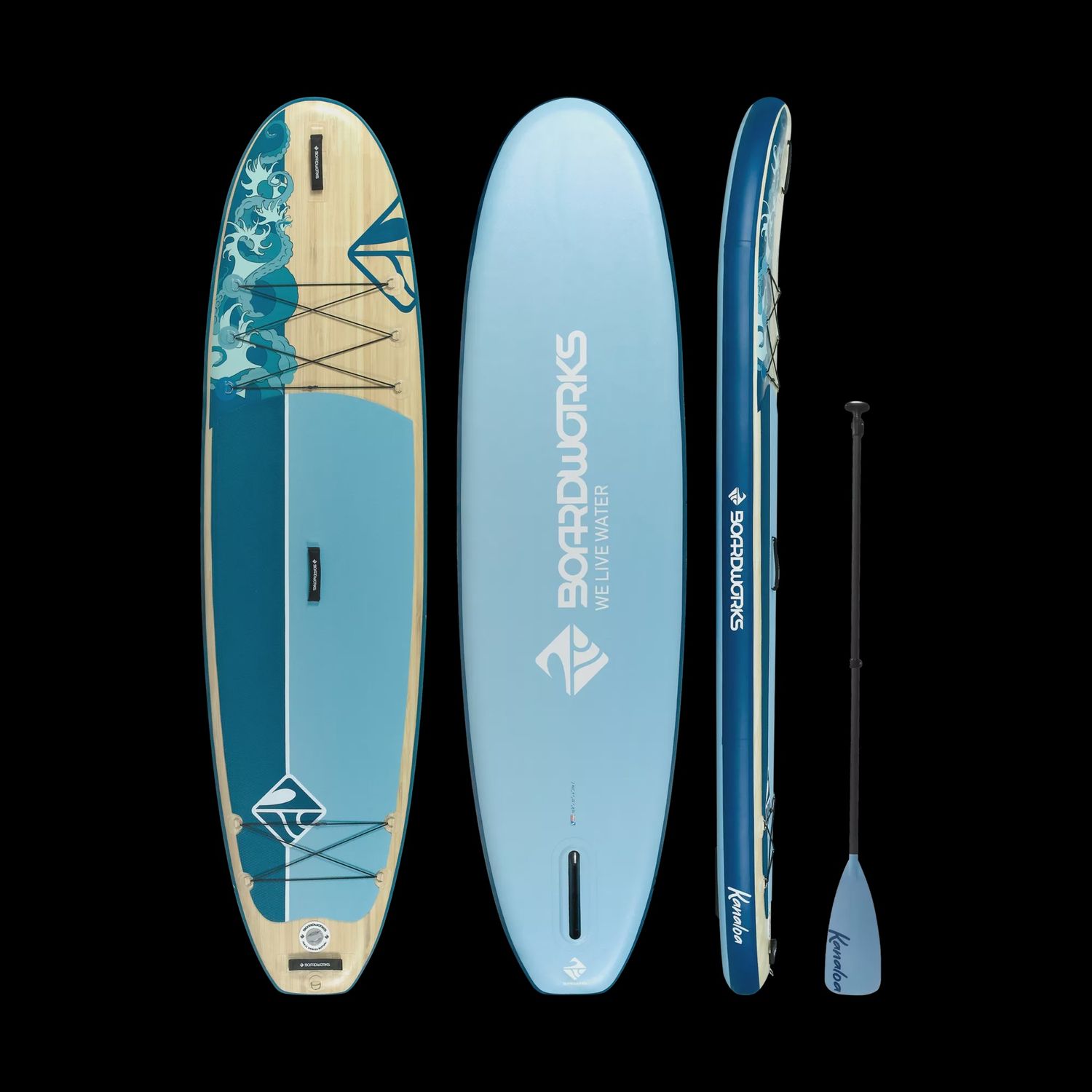 Shubu Kanaloa 10'4" Inflatable Paddleboard, Colour: -, Size: 10'4"