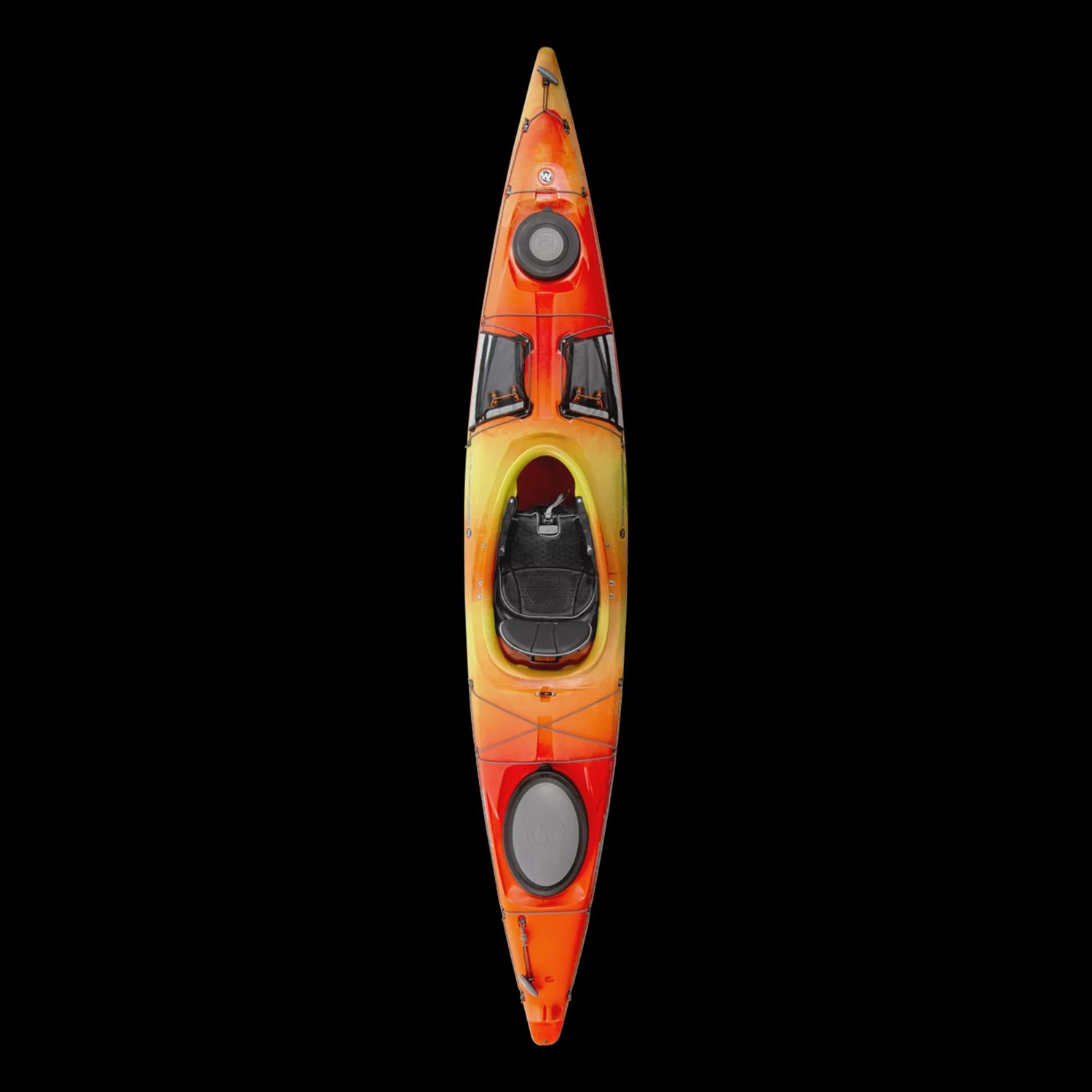 Tsunami 125 Day Touring Kayak, Colour: Mango