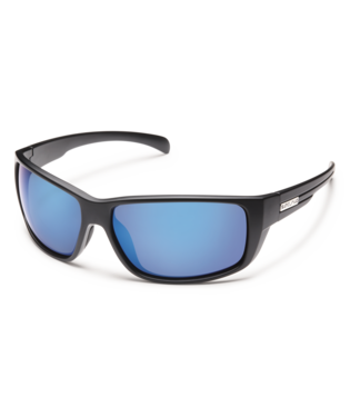 Milestone, Colour: Matte Black, Lens: Polarized Blue Mirror