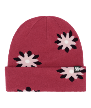 M5WNBNE320 Women's Dazey Beanie, Colour: Rosewood, Size: OS
