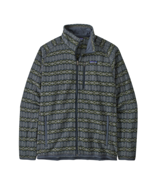 25528 M's Better Sweater Jkt, Colour: WNSM-Woven Together: Smolder Blue, Size: M