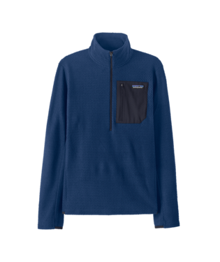 40246 M's R1 Air Zip Neck, Color: CLMB-Clement Blue, Size: S