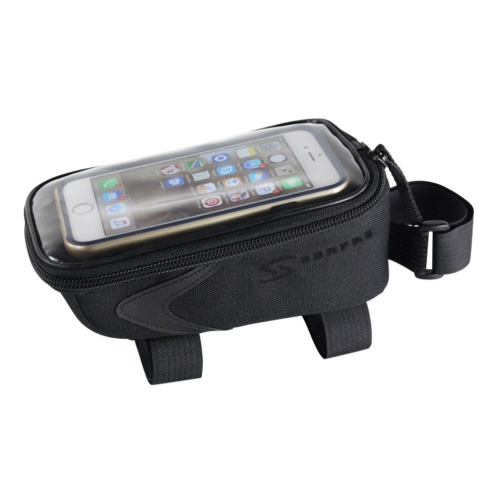 Cell Phone Top Tube Bag, Colour: Black, Size: 1.7L