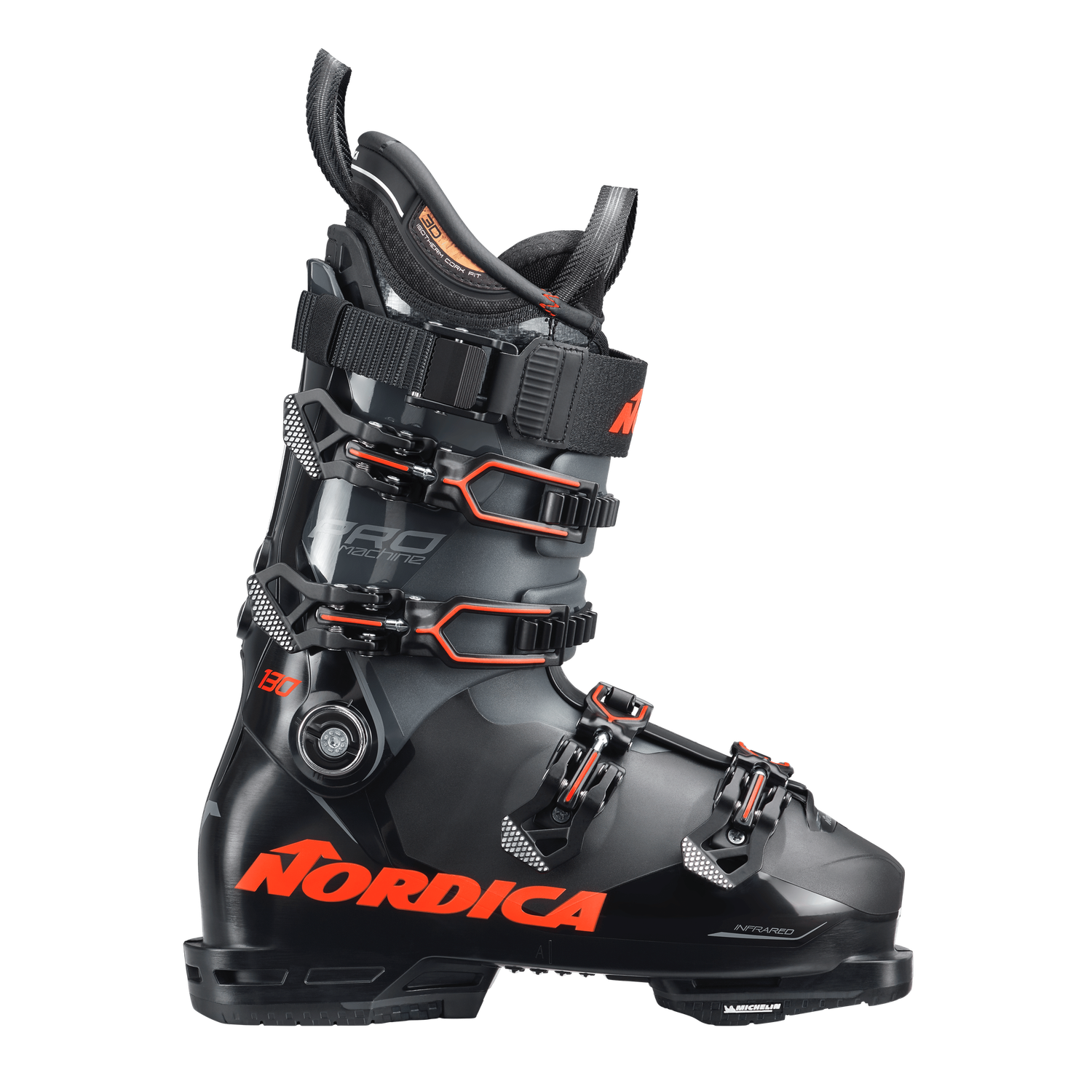 Pro Machine 130, Colour: Black/Anthracite/Red, Size: 265, year: 2026