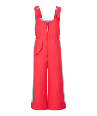 55040 Snoverall Stripe Bib Pant - Kids Girls, Colour: 25055 Tropical Pink, Size: 3