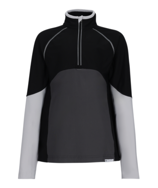 89011 Banff 1/4 Zip - Junior Girls and Boys, Colour: 16009 Black, Size: M