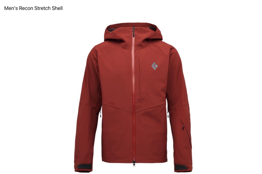 AP745046 Men's Recon Stretch Shell, Colour: Iron Red, Size: M