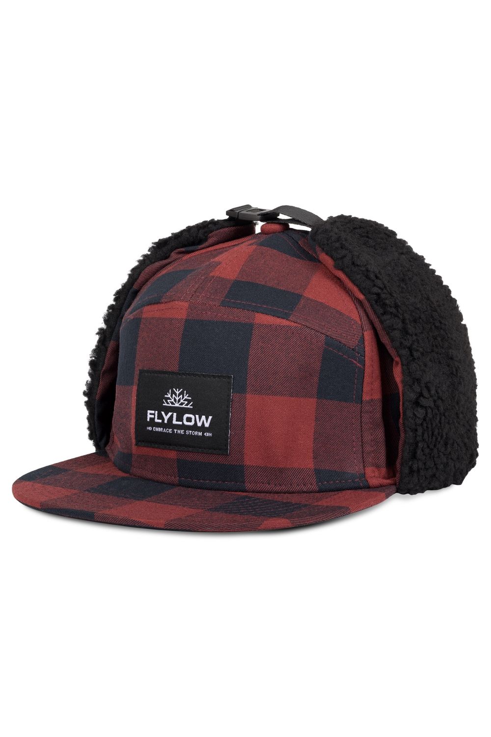 1541 Walleye Cap, Colour: 219 Amaro-Black Plaid, Size: S-M