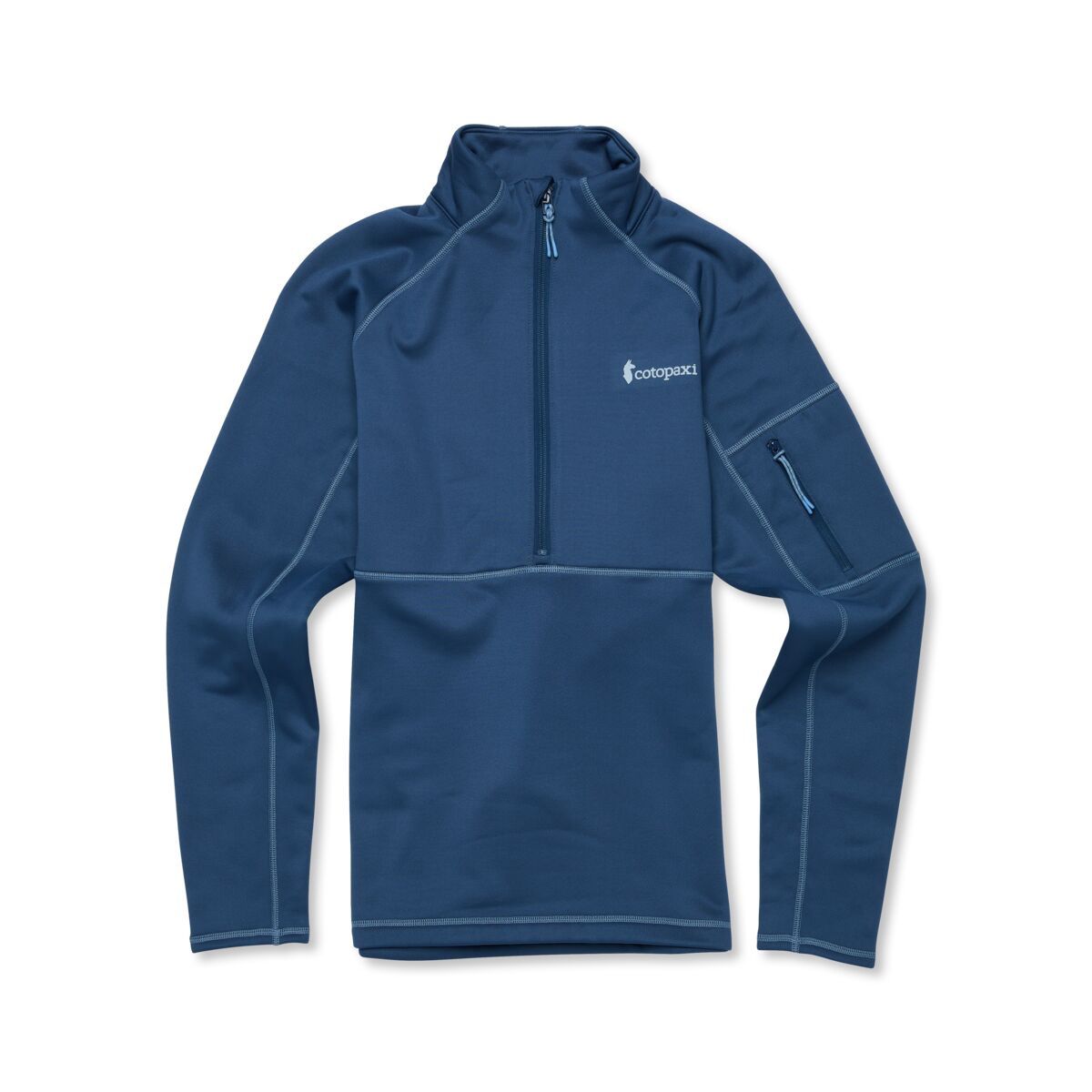 M's Tempa Fleece Half-Zip Pullover, Colour: Deep Sea, Size: M