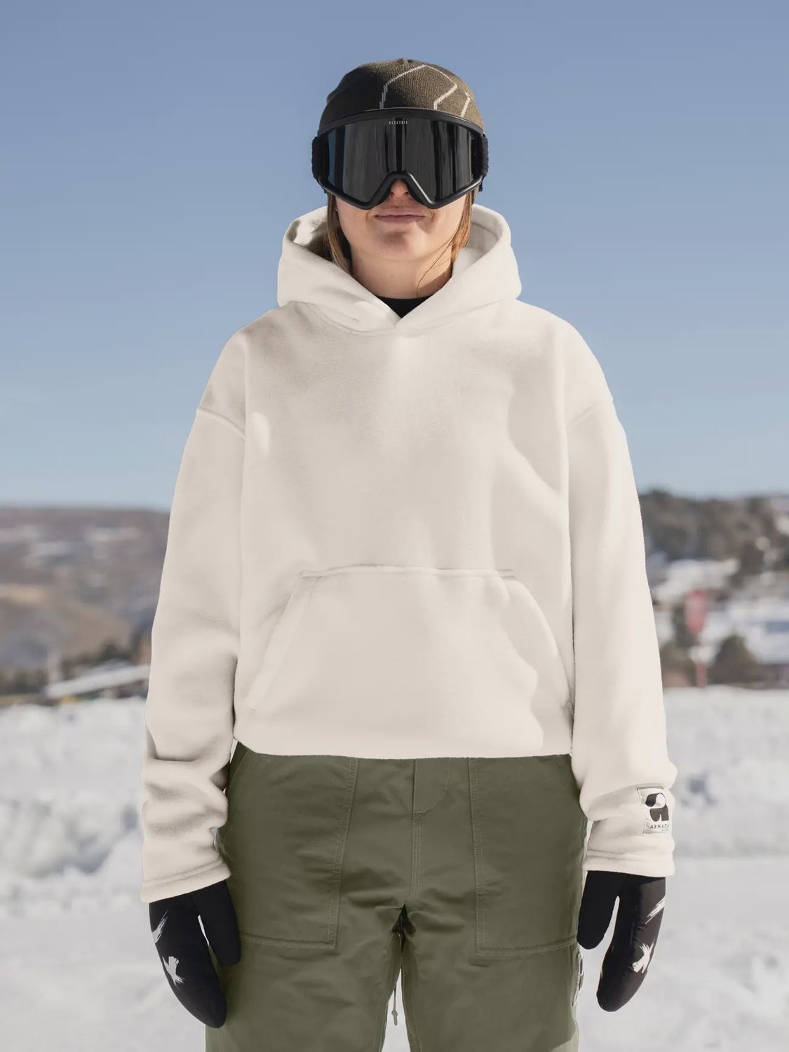 Carmi Hoodie, Colour: Cream, Size: S