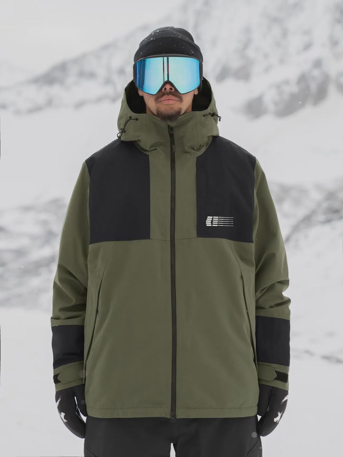 Bergs 2L Insulated Jacket, Colour: Olive, Size: S