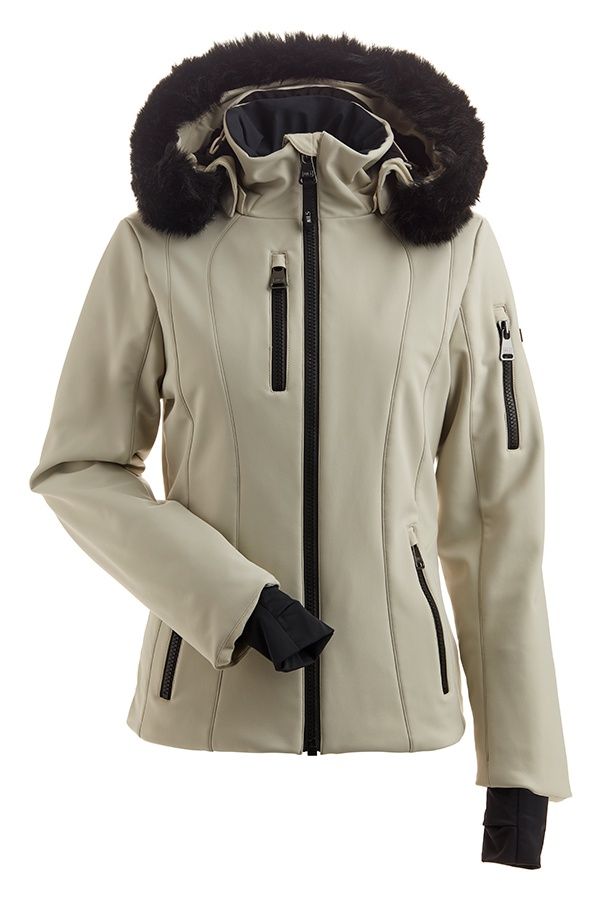 Lillehammer Faux Fur Jacket, Colour: 70 Fawn, Size: 4