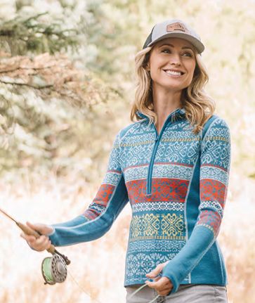 Hayley Half-Zip, Colour: 610 Teal, Size: XS