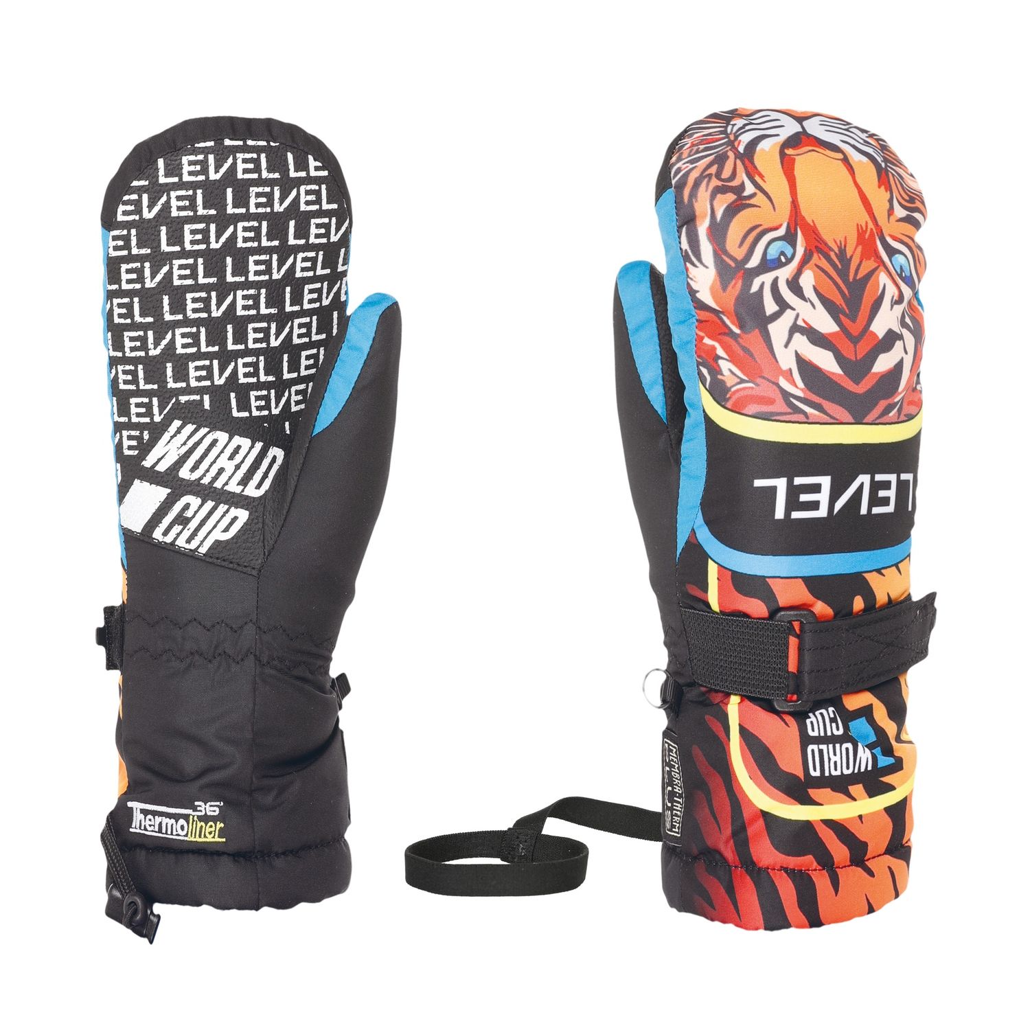 Level Junior Mitt, Colour: 49 Logos, Size: III