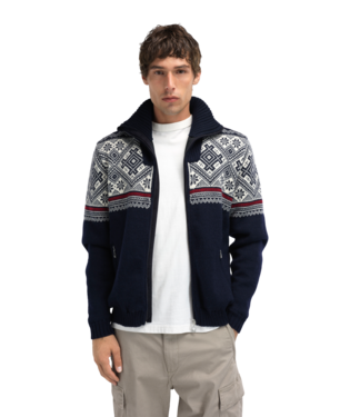 Hardanger WP Masc Jacket, Colour: C01 Navy-OffWht-RedRose, Size: M