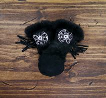 Silverton - Children's Mittens, Colour: Black, Size: Large ~ 6 years to 9 years old