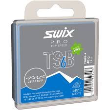 Top Speed TS Black Wax, Colour: TS6B Blue, Size: 40g, Temperature Range: -12C/-6