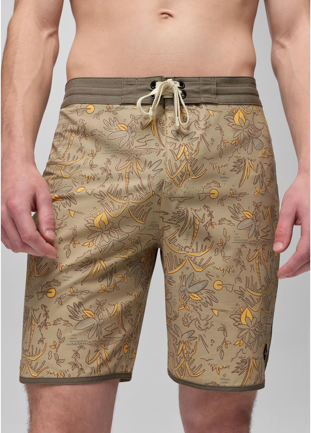 2081201 Prana Vintage Boardshort - 8", Color: 251 Sandbar Vacation, Size: 31