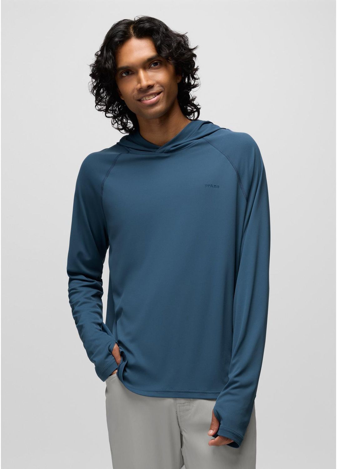 2064851 Sol Shade Hoodie, Color: 404 Bluff Blue, Size: S