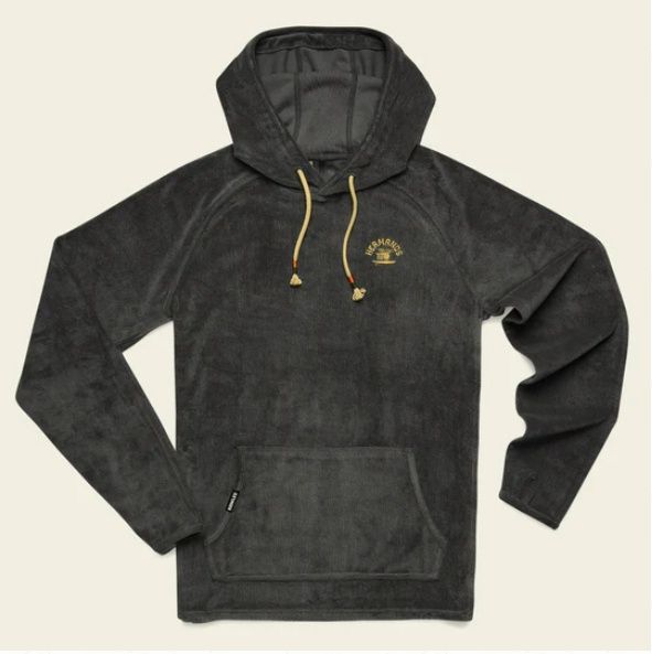 128426S Terrycloth Hoodie, Color: Surfbird:Antique Black, Size: S