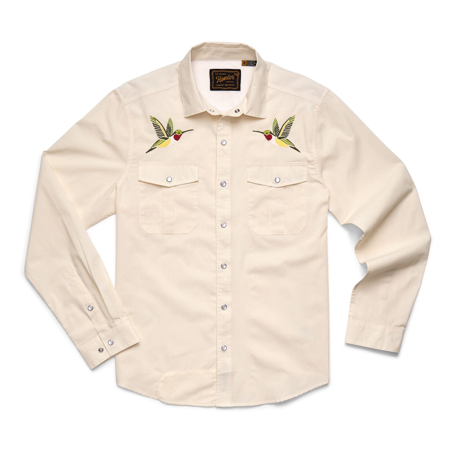 120726S Gaucho Snapshirt, Color: Nectar Seekers, Size: M