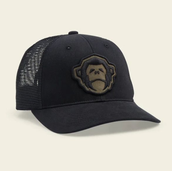 160026S El Mono Standard Hat, Color: Black, Size: OS