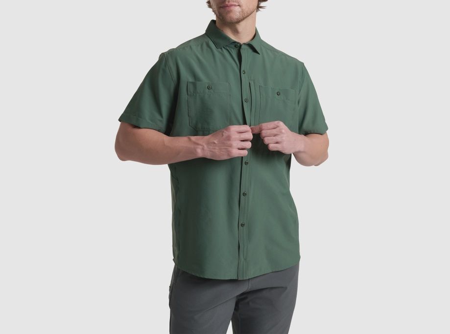7592 Fuse SS Shirt, Color: SMKP-Smoked Pine, Size: M