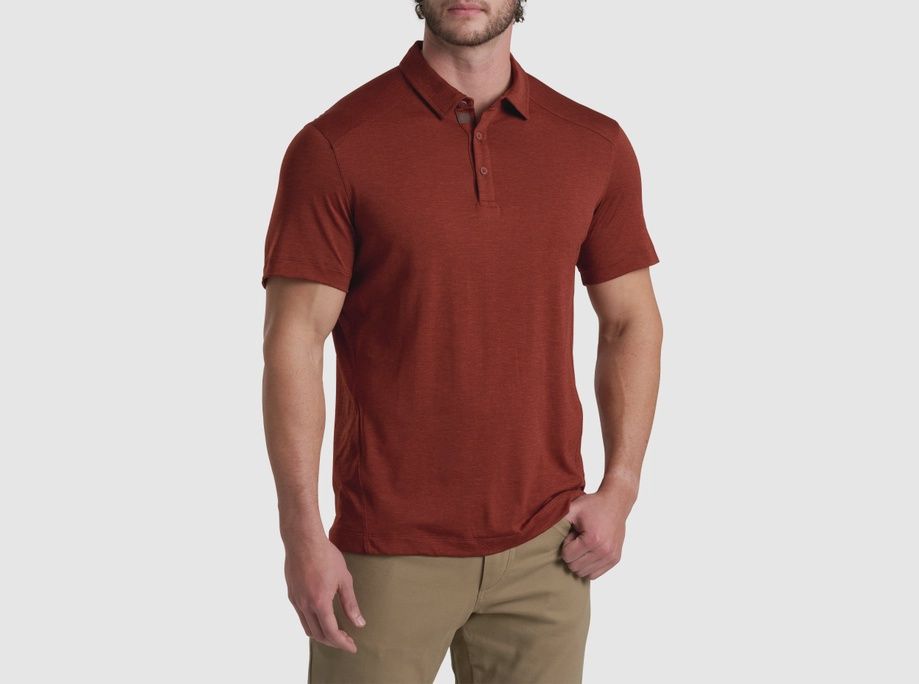 7583 Shadow Polo Shirt, Color: INF-Inferno, Size: M