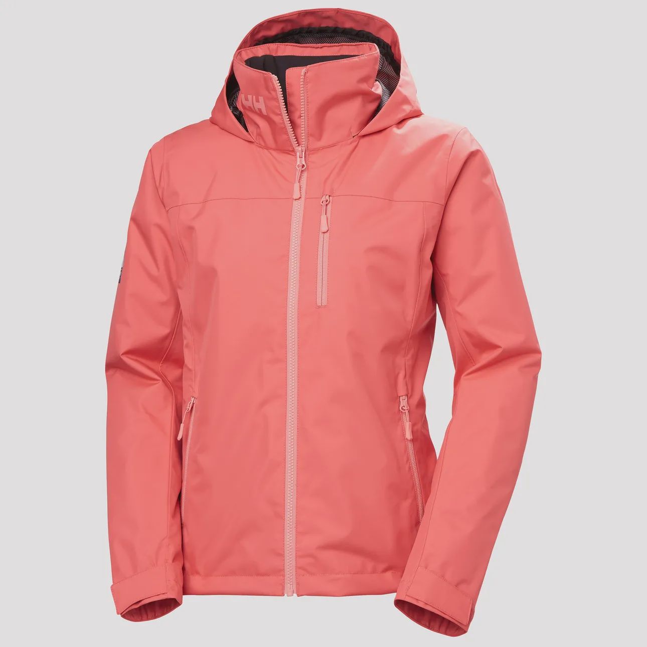 34447 W Crew Hooded Midlayer Jkt  2.0, Color: 098 Sunset Pink, Size: S