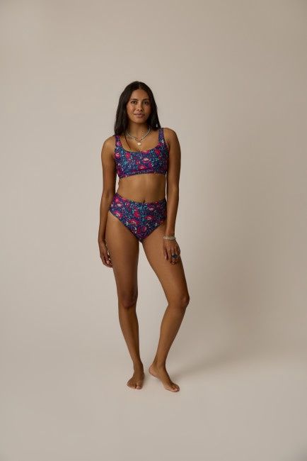 BTSB50 Korbyn Compression Top, Color: 588 Isla, Size: XS