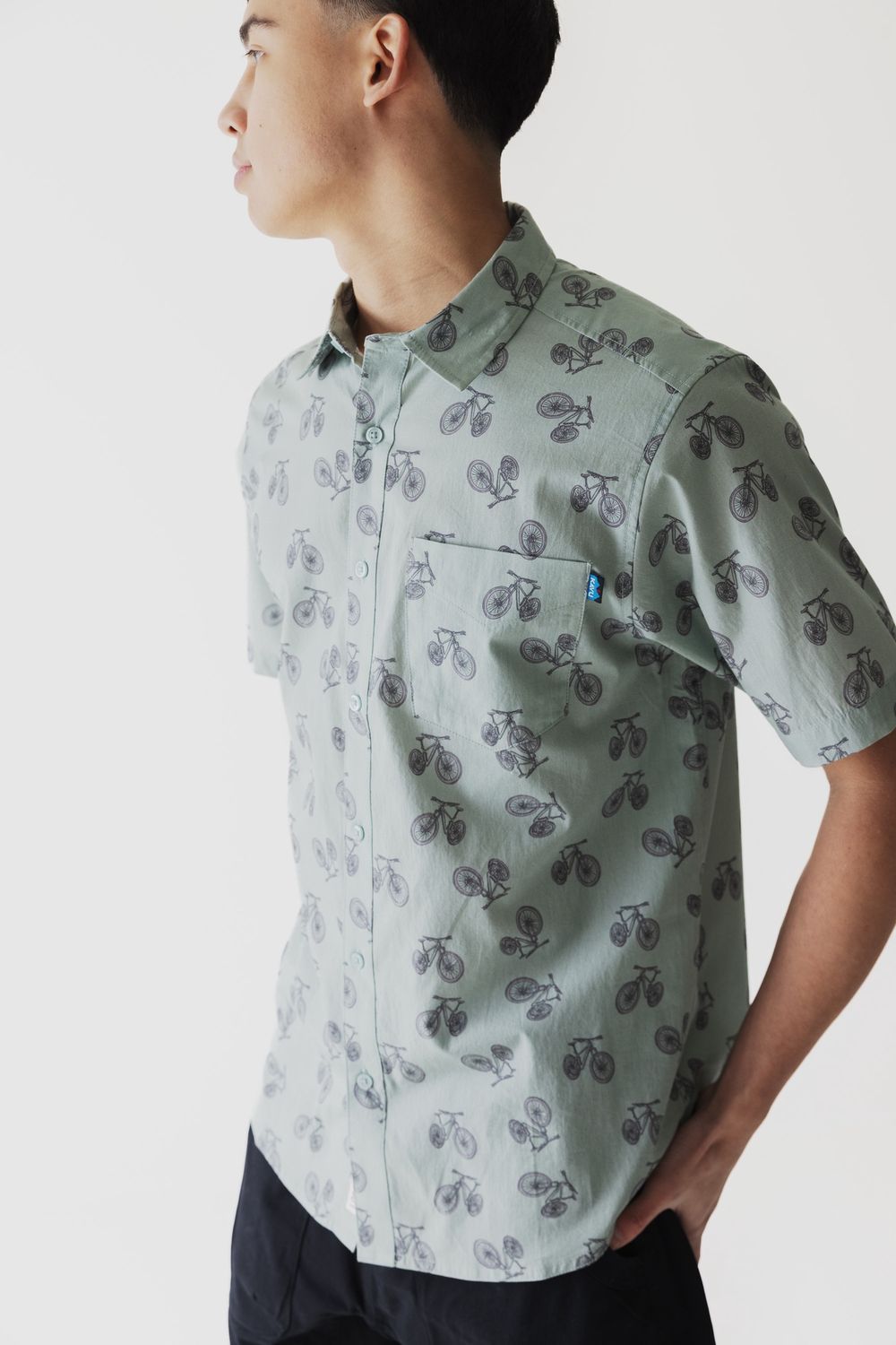 5141 The Jam SS Shirt, Color: 2818 Bike Lane, Size: S