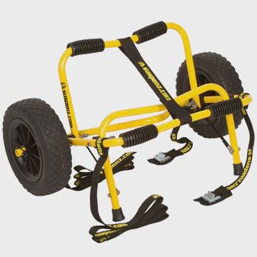 DLX Airless Cart Flat Platform - 1" V
