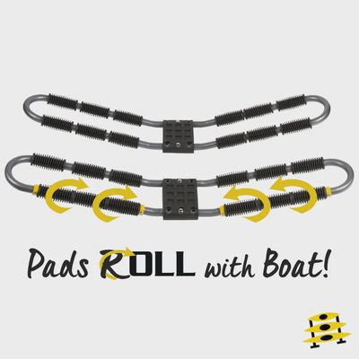 EZ ROLLER™ V-Rack Roof Carrier