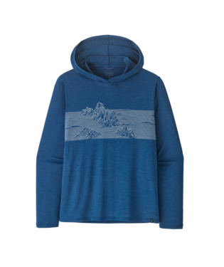 45468 M's Cap Cool Daily Hoody - Strataspire Stripe