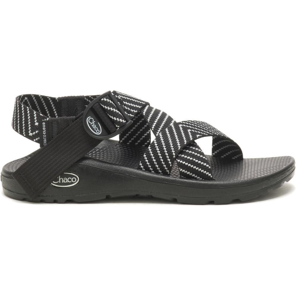 W's  Mega Z Cloud Sandal, Color: VIBIN B+W, Size: 7