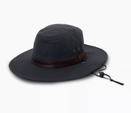 870 Endurawax Bush Hat, Color: Gun Metal, Size: L-XL