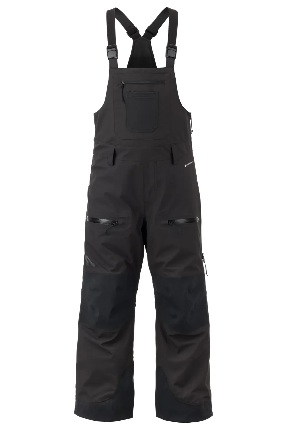 9880 Youth Baker Ins. Bib - 27, Color: 010 Black, Size: S(8)