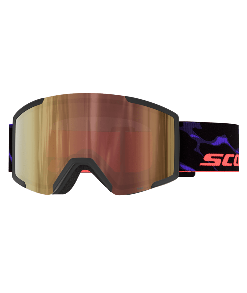 Shield LS, Color: Black/Purple, Lens: Cinnamon Chrome - Light Sensitive, year: 2027
