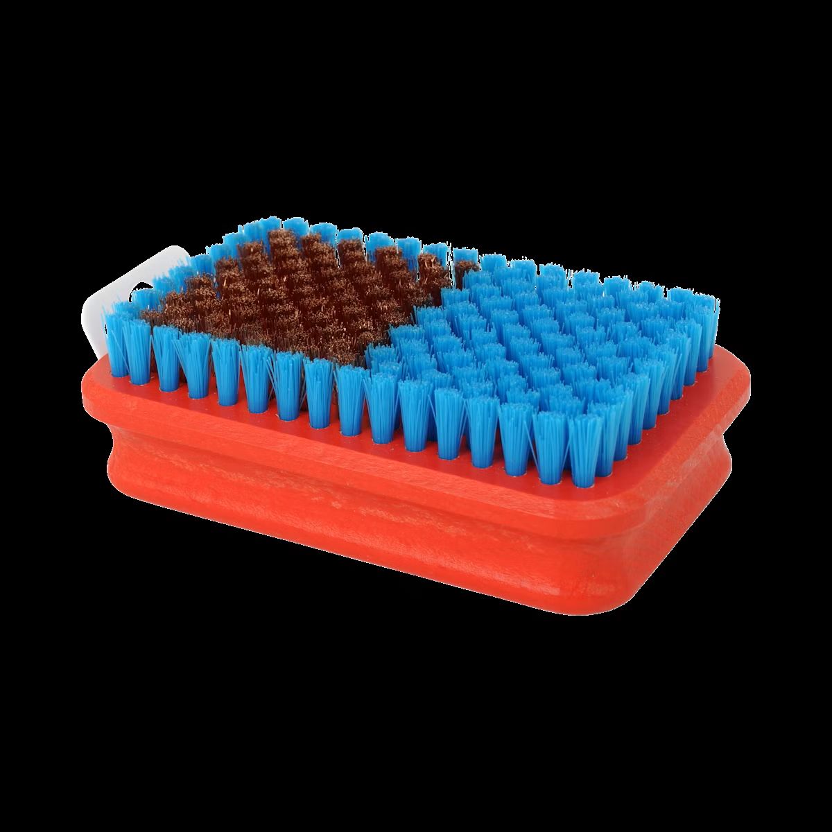 Bronze and Nylon Rectangular Combination Brush