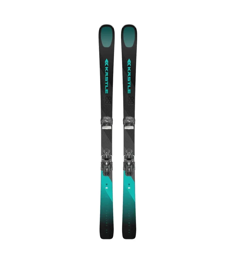 Sublime 88 + K14 Attack GW, Color: Black and Teal, Size: 166, year: 2027