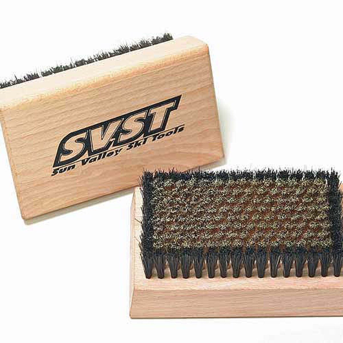 Brass and Horsehair Combo Brush