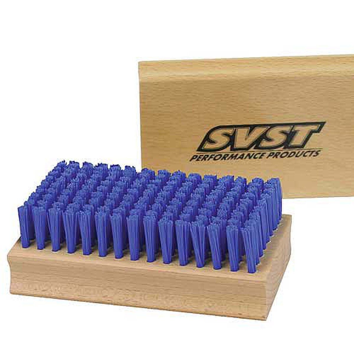 Blue Nylon Wax Brush