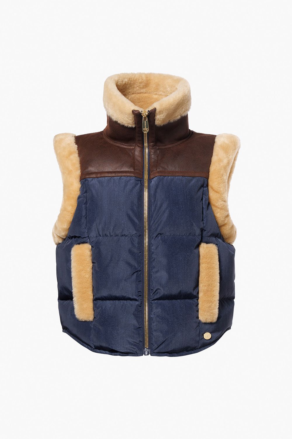 AYA bodywarmer, Color: 0050 raw denim, Size: 34